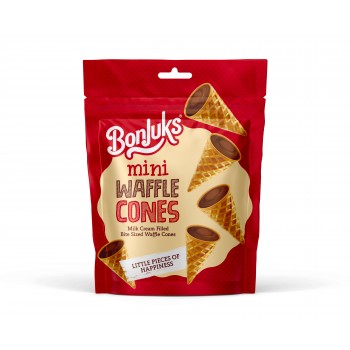 Bonjuks Cornet Milk Chocolate 50 Gr x 12