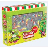 Mini Candy Canes Sour 125 Gr x 24