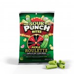 Sour Punch Pickle Roulettes Bites 105 Gr x 12