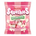 Swizzels Drumstick Squashies Strawberry & Cream 120 Gr x 12