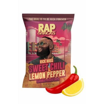 Snack Rap Rick Ross Sweet Chili Lemon Pepper 71 Gr x 12