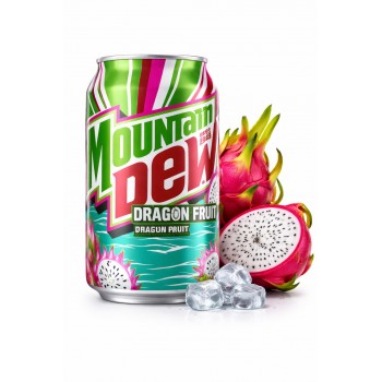 Mountain Dew Dragon Fruit 355 ml x 12