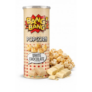 Pop Corn Bang Bang White Choc 85 Gr x 6