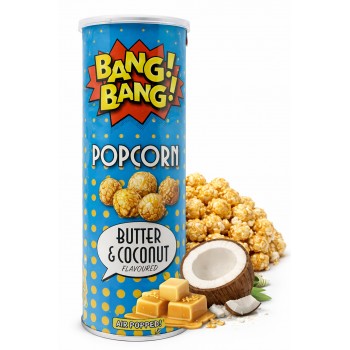 Pop Corn Bang Bang Butter & Coconut 85 Gr x 6