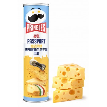 Pringles Italian Style Black Pepper & Parmesan 110 Gr x 20