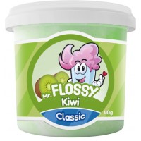 Mr Flossy Barbe &agrave; papa Classic Kiwi 40 Gr x 12