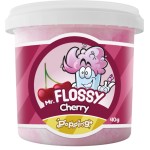 Mr Flossy Barbe &agrave; papa P&eacute;tillante Cerise 40 Gr x 12