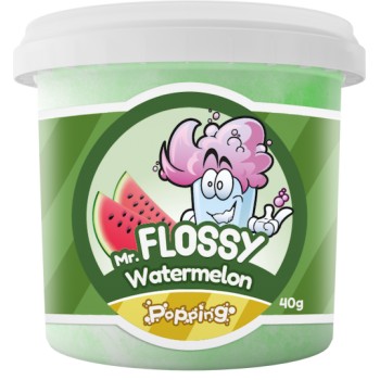 Mr Flossy Barbe &agrave; papa P&eacute;tillante Past&egrave;que 40 Gr x 12