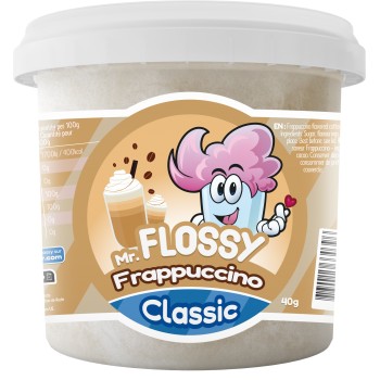 Mr Flossy Barbe &agrave; papa Classic Frappuccino 40 Gr x 12