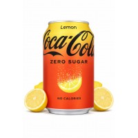 Coca Cola Lemon Zero 330 ml x 24