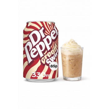 Dr Pepper Cream Swirl 330 ml x 24