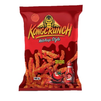 KongCrunch Ketchup 90 Gr x 24