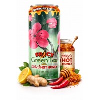 Arizona Spicy Green Tea with Mike's Honey 650 ml x 24