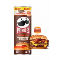 Pringles Burger King Bacon Double Cheese XL 165 Gr x 6