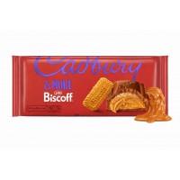 Cadbury Dair Milk & More Biscoff Choco Bar 195 Gr x 15