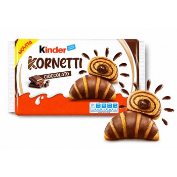 Ferrero Kinder Kornetti Chocolat 270 Gr x 12