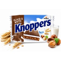 Knoppers crispy black waffle 25 Gr x 24