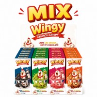 Wingy Display Mix Chicken Chocolate 50 Gr x 12