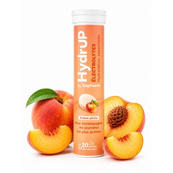 Electrolytes Hydrup P&ecirc;che 78 Gr x 24