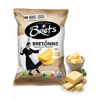 Bret's La Bretonne Saveur Beurre Sal&eacute;e 125 Gr x 10