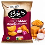 Bret's Saveur Cheddar oignon de Roscoff 125 Gr x 10