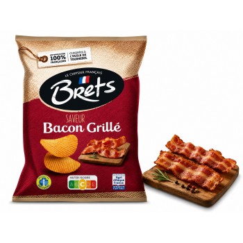 Bret's Saveur Bacon grill&eacute; 125 Gr x 10
