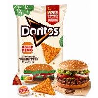 Doritos Flame Grille Whopper 100 Gr x 12