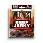 Wild West Beef Jerky Hot & Spicy 25 Gr x 16