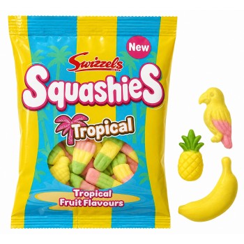 Swizzels Squashies Tropical 100 Gr x 12