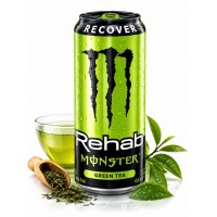 Monster Rehab Green Tea 458 ml x 24