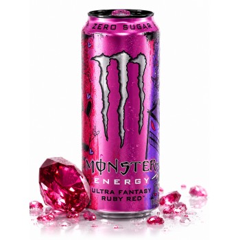 Monster Fantasy Ruby Red 500 ml x 12