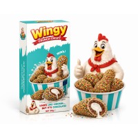 Wingy Crispy Sprinkles Chicken Chocolate 50 Gr x 12