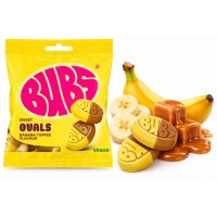 Bubs Banana Toffee Ovals 190 Gr x 12