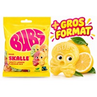 Bubs Fruity Lemon Sour Skalle 190 Gr x 14