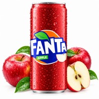 Fanta Apple Red Apple 250 ml x 24