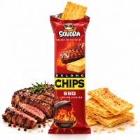 Sovora XL Chips BBQ 70 Gr x 20