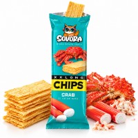 Sovora XL Chips Crab 70 Gr x 20