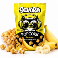 Pop Corn Sovora Banana 90 Gr x 12