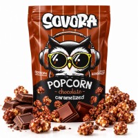 Pop Corn Sovora Choko 90 Gr x 12