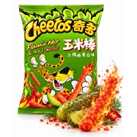 Cheetos Flamin Hot Crunchy Dill Pickle 60 Gr x 20