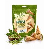 Bonjuks Cornet Matcha 50 Gr x 12
