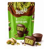 Bonjuks Butter Cups Pistachio 90 Gr x 12