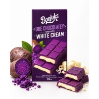 Bonjuks UBE Chocolate bar 100 Gr x 24