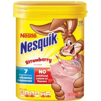 Nesquik saveur Fraise - 300 Gr x 10 - My Candy Shop - Revendeur