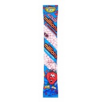 Millions tube de bonbons go&ucirc;t Fraise 60 Gr x 12