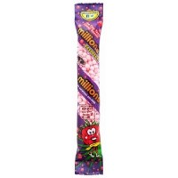 Millions tube de bonbons go&ucirc;t Framboise 60 Gr x 12