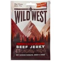 Wild West Beef Jerky - viande s&eacute;ch&eacute;e recette originale - 25 Gr x 16